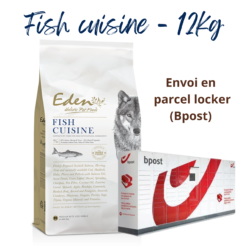 Eden Fish cuisine - sachet de 12 kg - envoi parcel locker Bpost