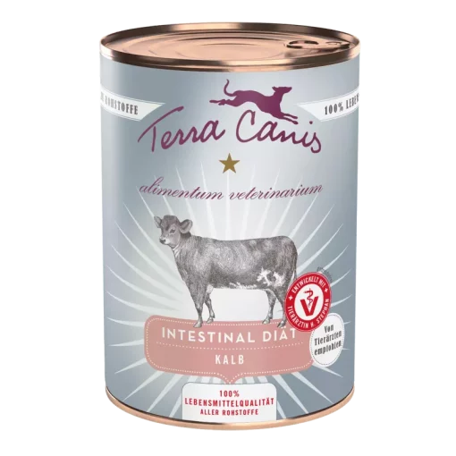 intestinal diet veau. Gamme spécifique pour les chiens souffrant de troubles intestinaux. En vente chez Crafty Fox.